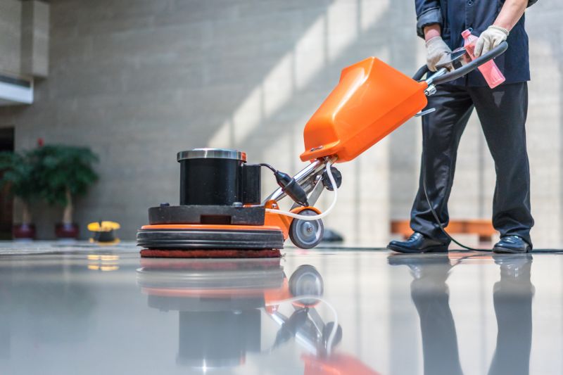 Commercial Floor Washing