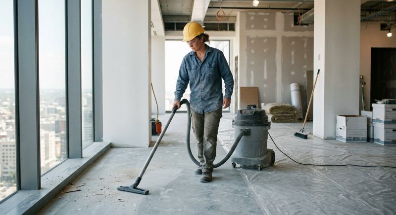 Construction Cleaning Service project example